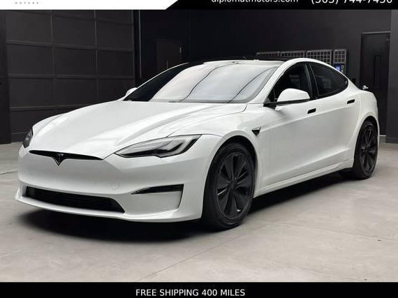TESLA MODEL S 2022 5YJSA1E69NF483585 image